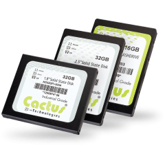 IDE SSD Drive - 2.5 IDE SSD & 1.8 IDE SSD - Industrial Grade - Cactus